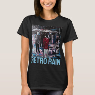 Camiseta Pintura de lluvia retro por Alfred Fox