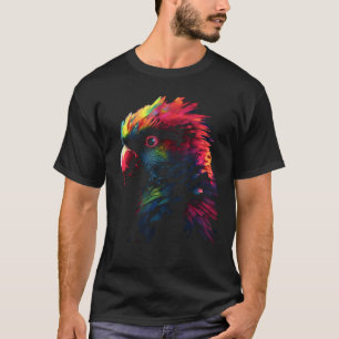 Camiseta Pintura de loros Loro Loro Colorum