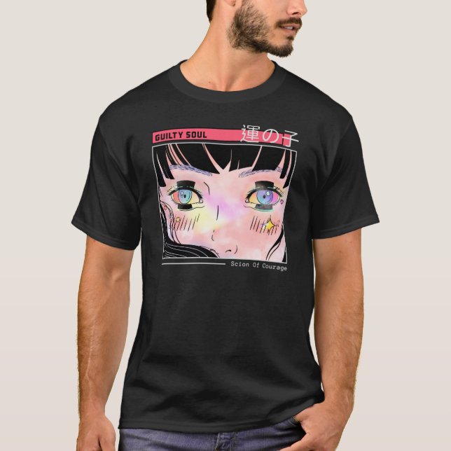 Camiseta Pintura de Manga de Soul Starry Eyes (Anverso)