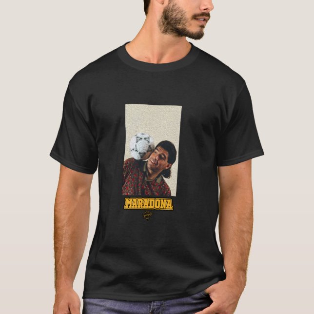 Camiseta Pintura de Maradona (Anverso)
