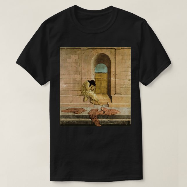 Camiseta pintura de merenung (Diseño del anverso)