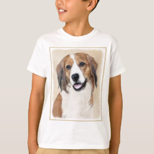 Camiseta Pintura de Nederlandse Kooikerhondje - Arte de per