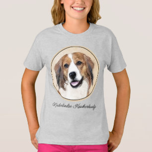 Camiseta Pintura de Nederlandse Kooikerhondje - Arte de Per