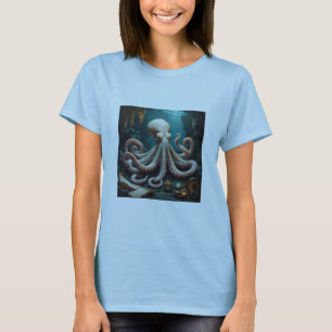 Camiseta Pintura de octopus