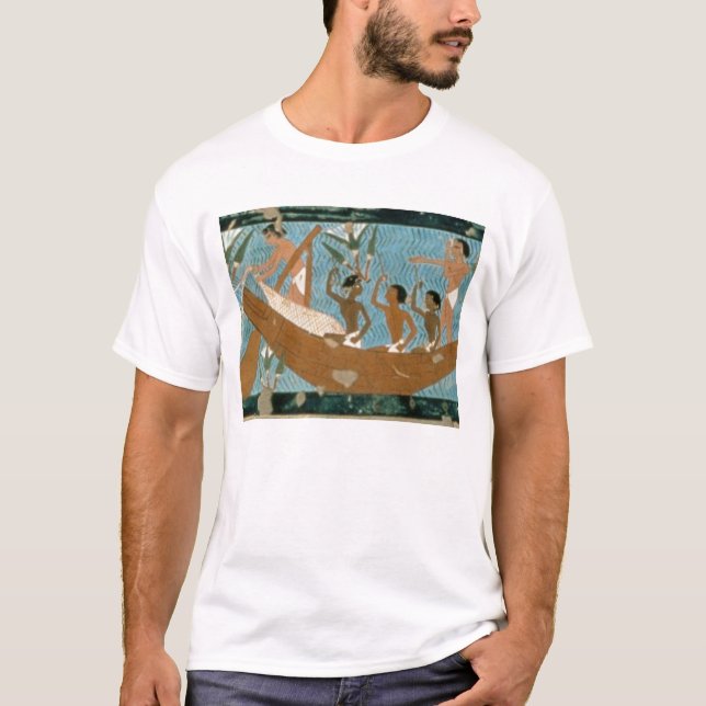 Camiseta Pintura de pared de la tumba de Ipuy, Thebes, (Anverso)