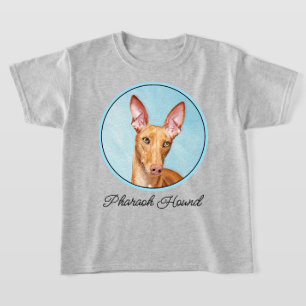 Camiseta Pintura de paro del faraón - Arte de perro origina