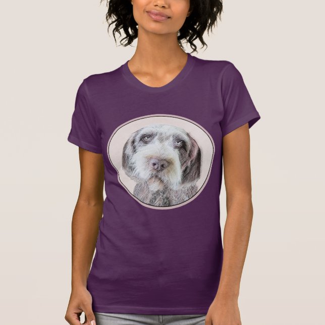 Camiseta Pintura de parrillada con hilo musical - Arte de p (Anverso)