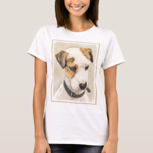 Camiseta Pintura de Parson Jack Russell Terrier - Arte de P
