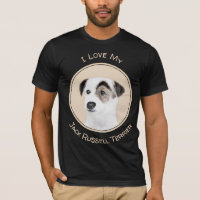 Pintura de Parson Jack Russell Terrier - Arte de P