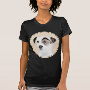 Camiseta Pintura de Parson Jack Russell Terrier - Arte de P