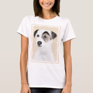 Camiseta Pintura de Parson Jack Russell Terrier - Arte de P