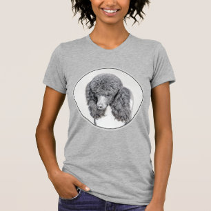Camiseta Pintura de Parti Negro de canapé estándar - Arte d
