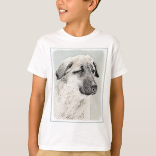 Camiseta Pintura de pastor anatoliano - Arte de perro origi