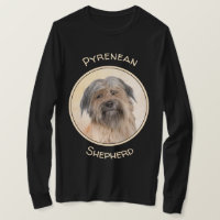 Pintura de pastor pirenaico - Arte de perro origin