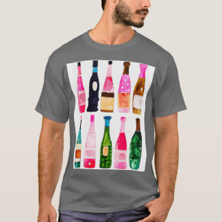 Camiseta Pintura de patrón de frascos 3