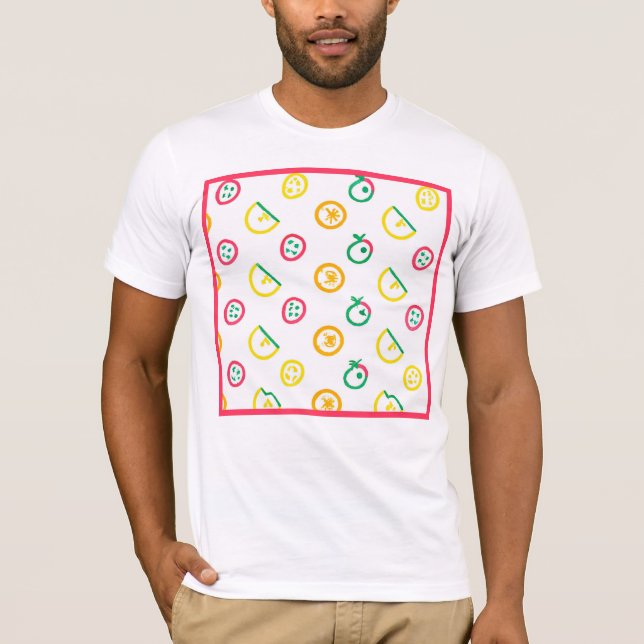Camiseta Pintura de Patrones Cutetos. ¡Hazte con una en Zaz (Anverso)