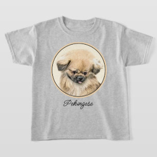 Camiseta Pintura de Pekín - Arte de perro original muy lind