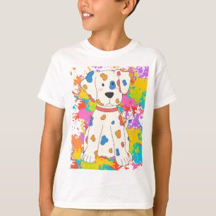 Camiseta pintura de perro