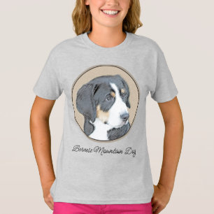 Camiseta Pintura de Perro de Montaña - Arte de Perro Origin