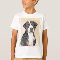 Pintura de Perro de Montaña Grande Suiza - Arte or