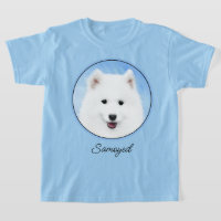 Pintura de pimienta de Samoyed - Arte Perro Origin