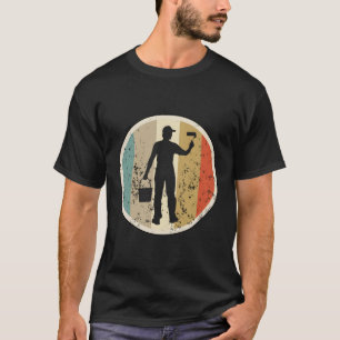 Camiseta Pintura de pintador de artesanías uales Isan