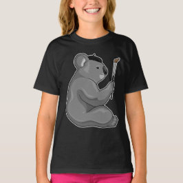 Camiseta Pintura de pintura de Koala