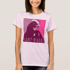 Camiseta Pintura de pollos inspirada en arte pop rosado