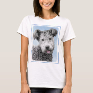 Camiseta Pintura de Pumi - Arte de Perro Original.