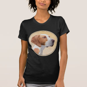 Camiseta Pintura de puntero - Arte de perro original lindo