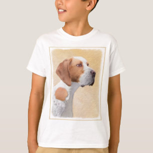 Camiseta Pintura de puntero - Arte de perro original lindo