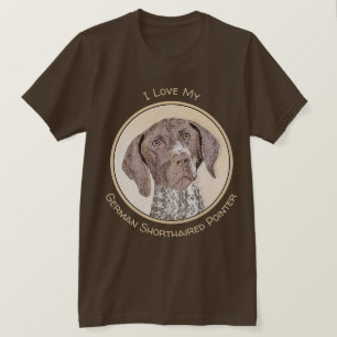 Camiseta Pintura de puntero de cortometraje alemán - Arte o