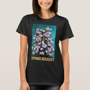 Camiseta Pintura de Ramo de Primavera de Alfred Fox