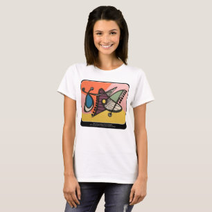 Camiseta Pintura de 'Resumen moderno de mediados del siglo,
