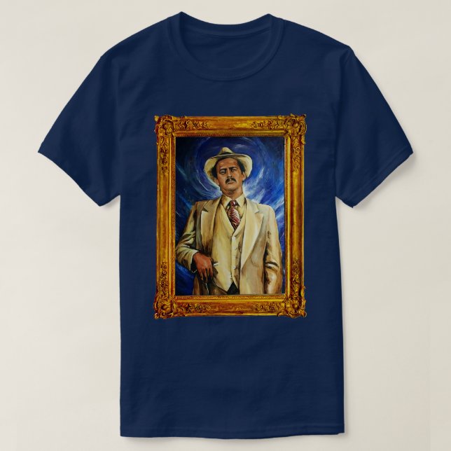 Camiseta Pintura de retrato de Guy Caballero SCTV (Diseño del anverso)