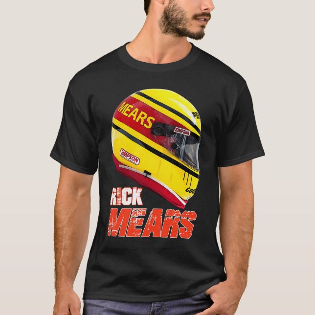 Camiseta Pintura de Rick Mears Indy 500 (1984) (Anverso)