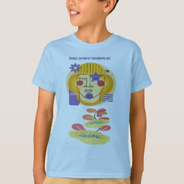 Camiseta Pintura de Risograph personalizado