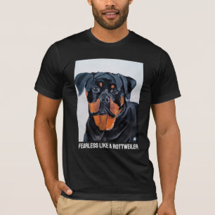 Camiseta Pintura de Rottweiler de Alfred Fox