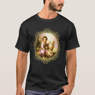 Camiseta Pintura de San Juan Bautista Jesús Agnus Dei Ca