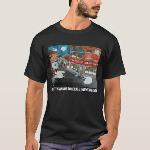 Camiseta Pintura de Sheep Town de Alfred Fox