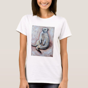 Camiseta Pintura de Slouchy Meerkat