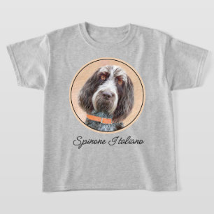 Camiseta Pintura de Spinone Italiano - Arte de Perro Origin