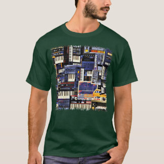 Camiseta Pintura de Synthesizer Lover