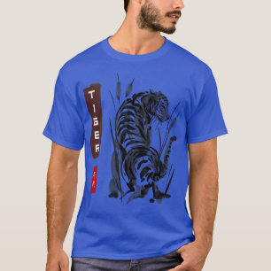 Camiseta Pintura de tigre