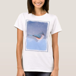 Camiseta Pintura de timouse con túmulo - Arte de perro orig