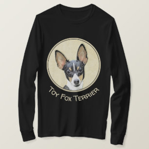 Camiseta Pintura de Toy Fox Terrier - Arte de Perro Origina