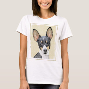 Camiseta Pintura de Toy Fox Terrier - Arte de Perro Origina