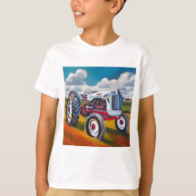 Pintura de Tractor - Regalo para entusiastas de tr