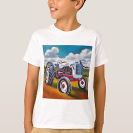 Camiseta Pintura de Tractor - Regalo para entusiastas de tr