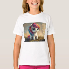 Camiseta Pintura de unicornio